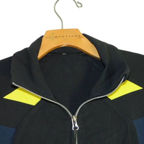 Lululemon Black Nice Asana Colour Blocked Scuba Jacket Size 4 - Picture 6 of 16